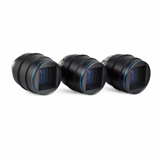 Anamorphic Cine-Objektiv Set 35/50/75mm T2.0 1.33x mit PL-Mount