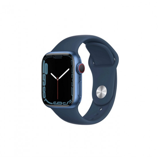 Apple Watch Series 7 41mm Edelstahl Sportarmband + Cellular