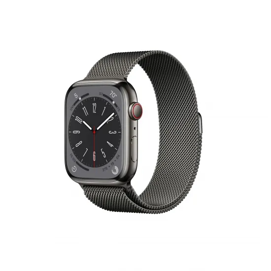 Apple Watch Series 8 41mm Edelstahl Milanaise Armband + Cellular Apple Watch Series 8 41mm Edelstahl Milanaise Armband + Cellular