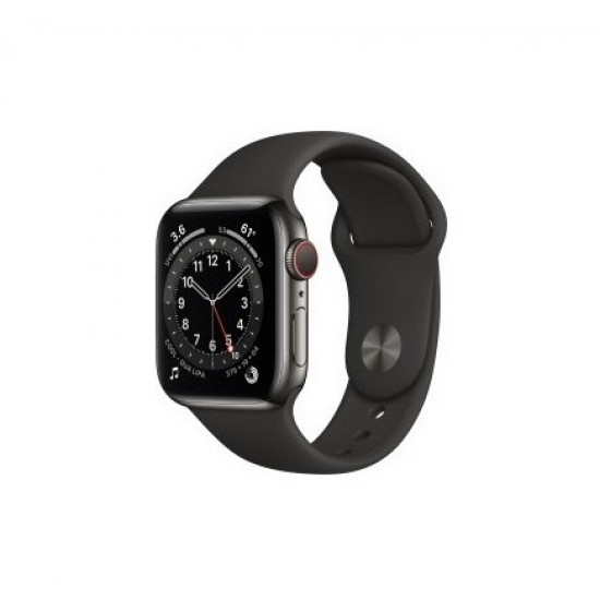 Apple Watch Series 6 44mm Edelstahl Sportarmband + Cellular