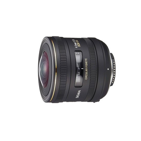 Sigma 4,5mm 1:2.8 AF EX DC HSM Zirkular Fisheye für Canon