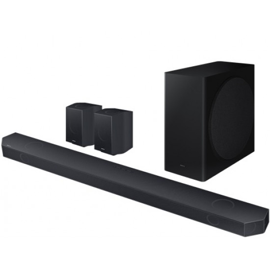 Samsung Q-series Soundbar HW-Q935D 9.1.4- Kanal Sub Woofer & Rücklautsprecher (2024)